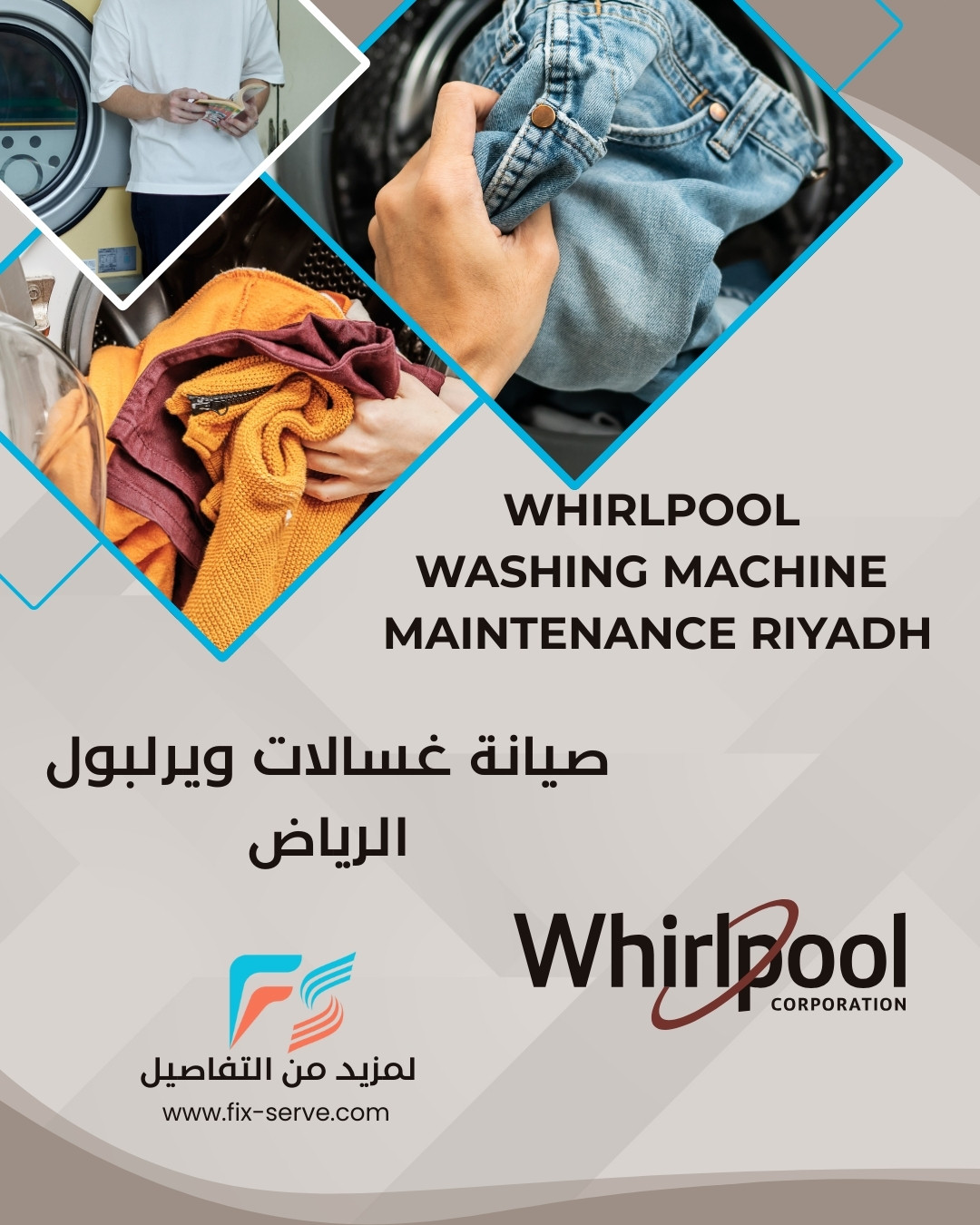 Whirlpool Washing Machine Maintenance in Riyadh